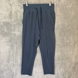 Free Fly Womens Breeze Pants S Dark Teal Blue Drawstring Lightweight